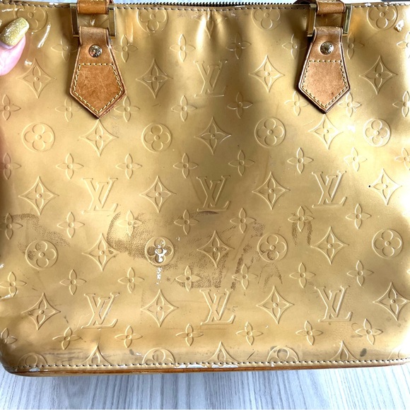 Authentic Vintage Louis Vuitton Vernis Houston Patent Leather Handbag - Picture 3 of 7